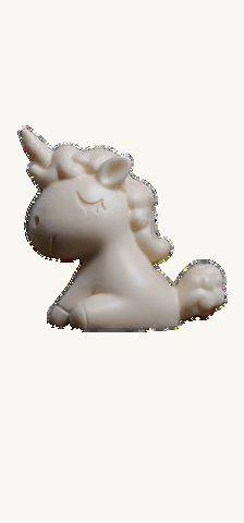 Vela Unicornio (6cm)