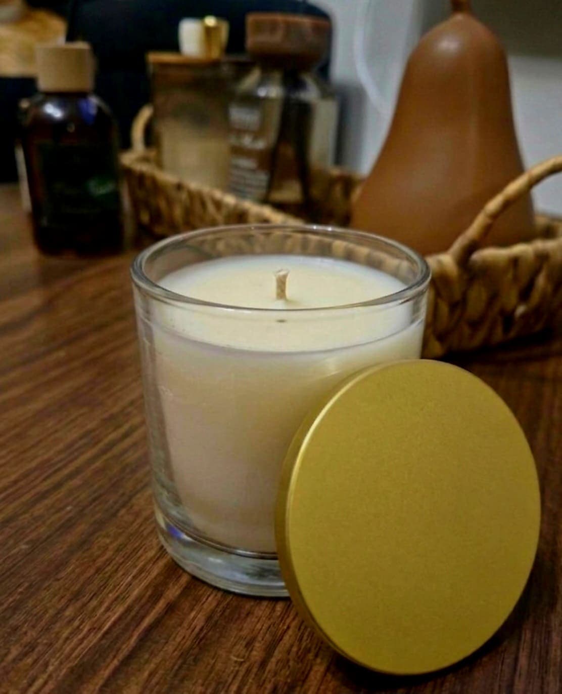 Vela Aromática 560ml (Transparente)