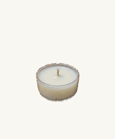 Vela Mini Envase de Plástico